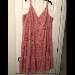 City chic Pink lace dress